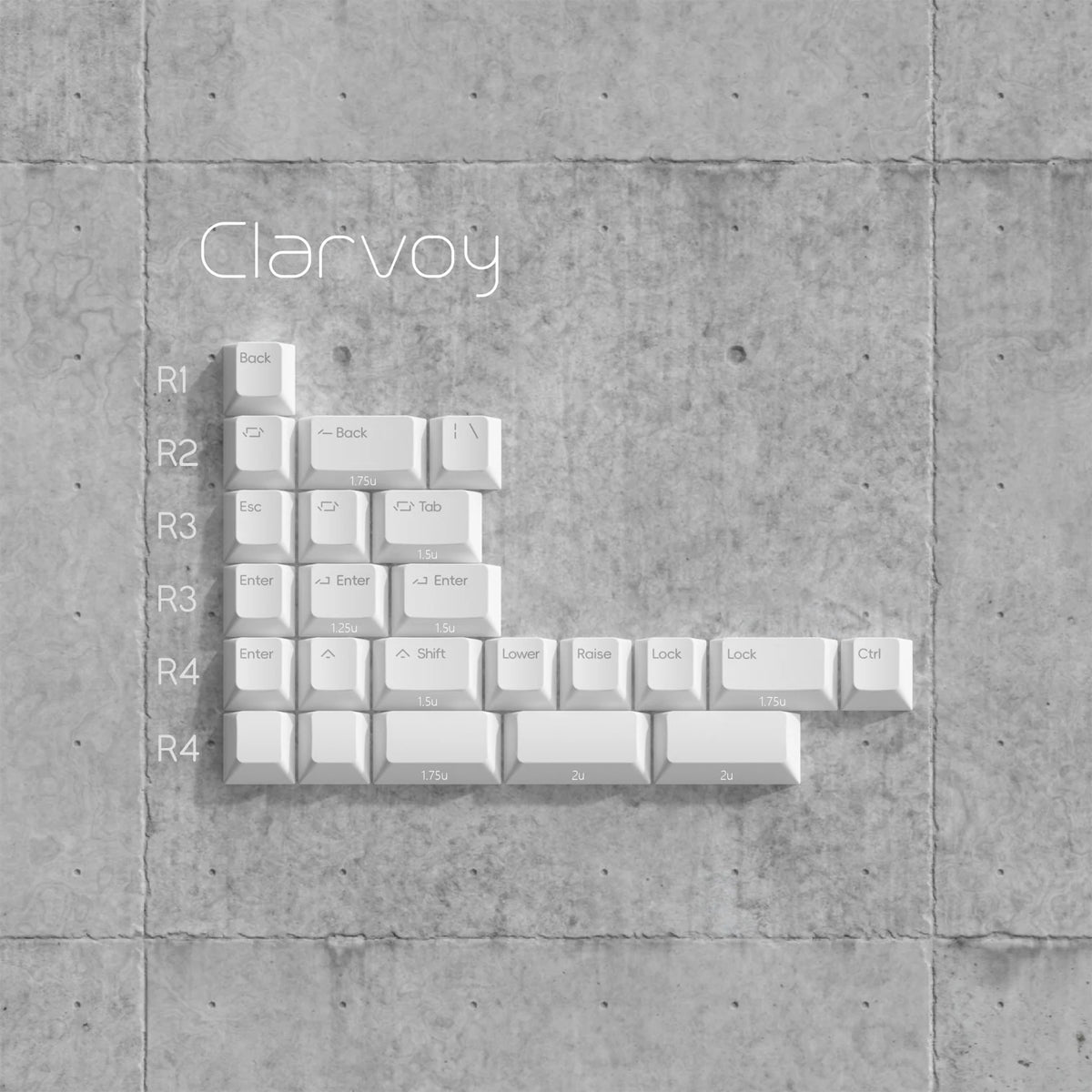 PBTfans Clarvoy Keycaps