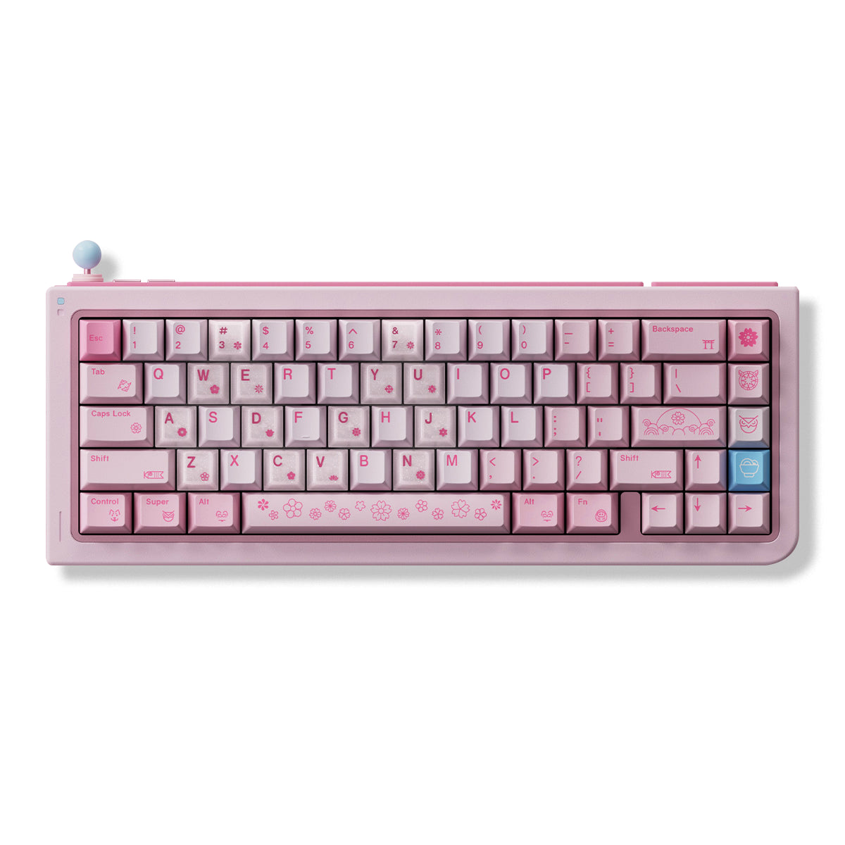 80Retros 1990s Blush Keycaps
