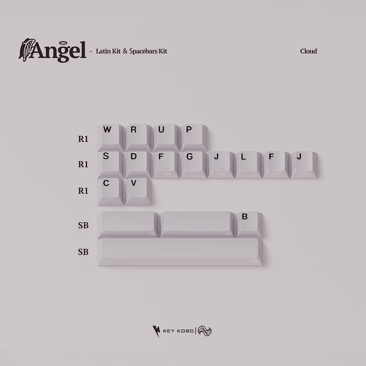 Keykobo Angel Keycaps