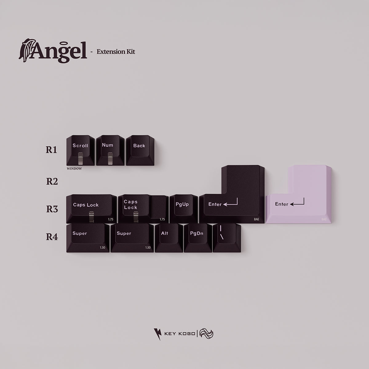 Keykobo Angel Keycaps
