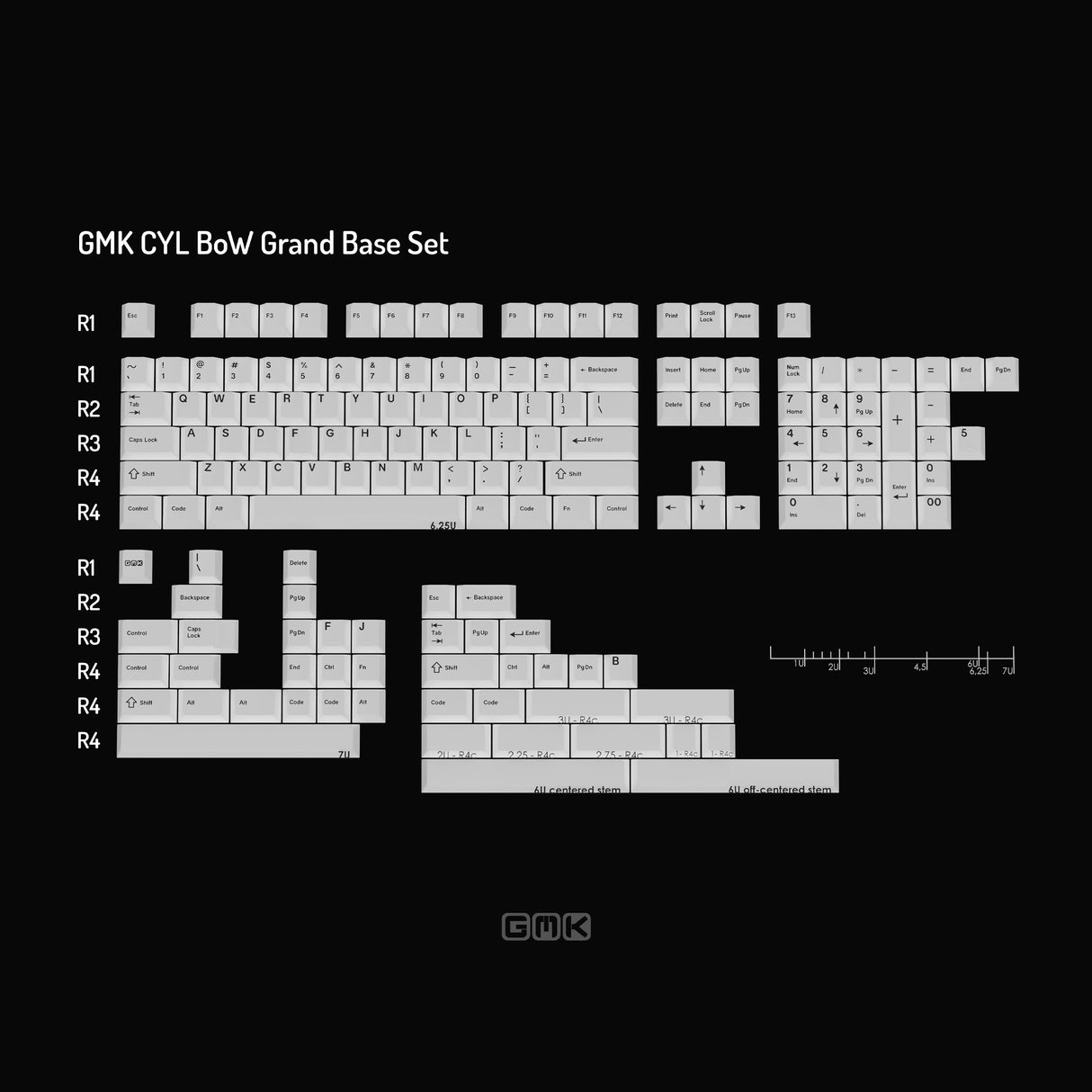 GMK CYL BoW Keycaps