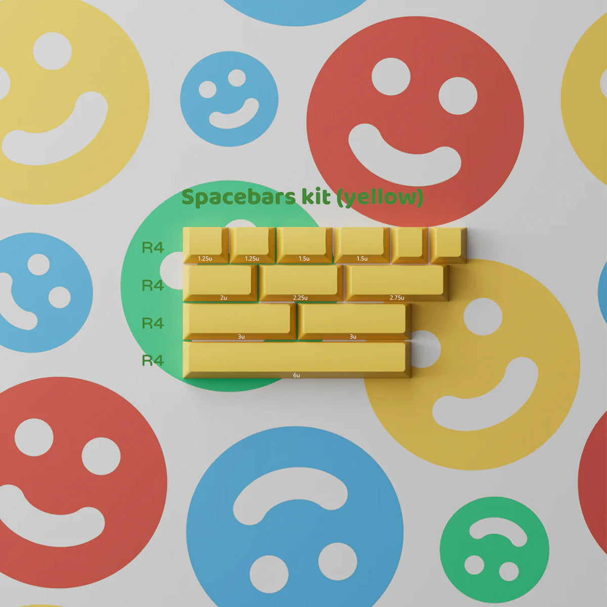 PBTfans Cool Kids Keycaps