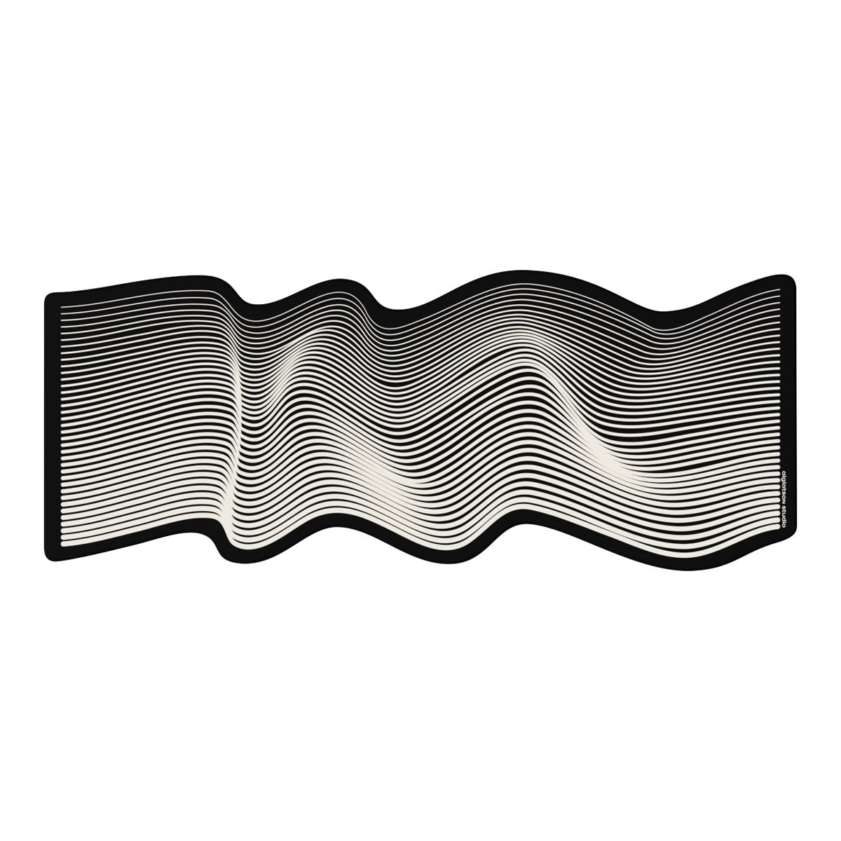 Aiglatson Studio Black Snail Deskmat - Divinikey