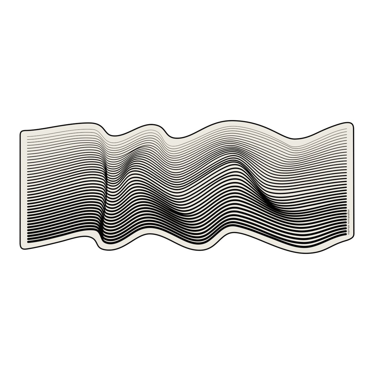 Aiglatson Studio Black Snail Deskmat - Divinikey