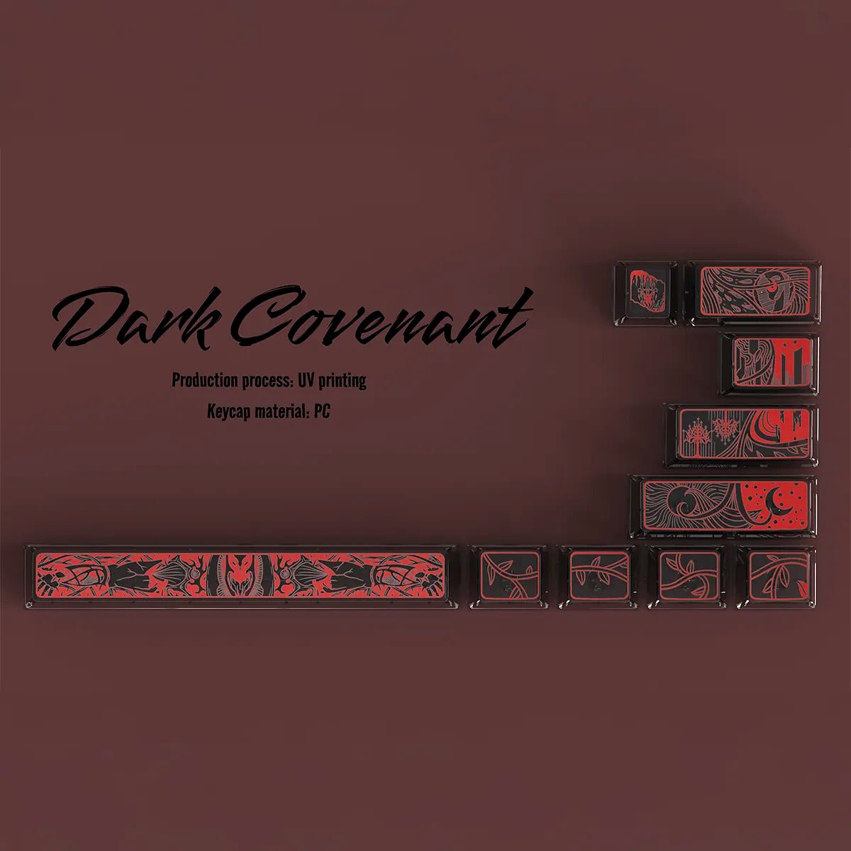 Chaosera Dark Covenant Keycaps - Divinikey