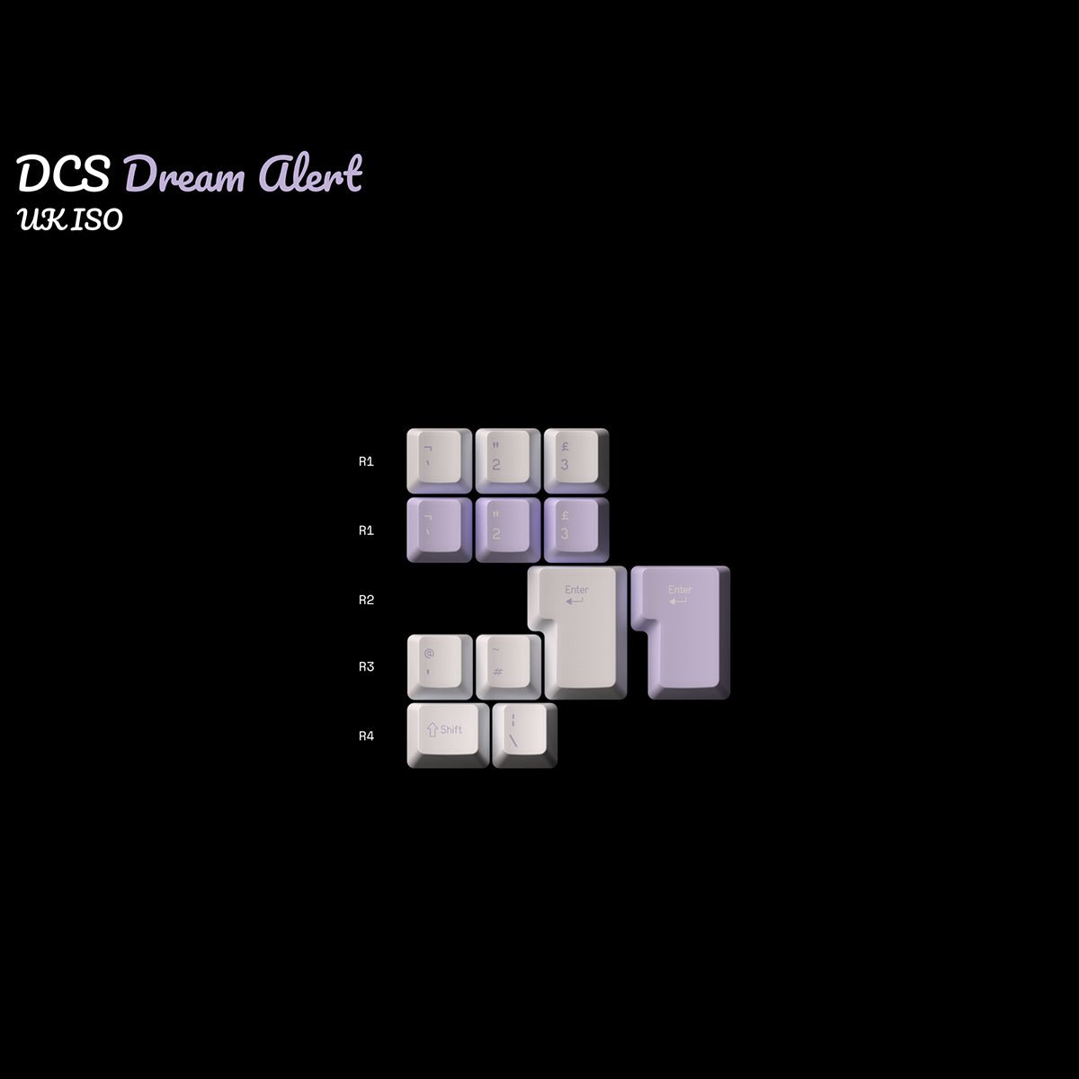 DCS Dream Alert Keycaps - Divinikey