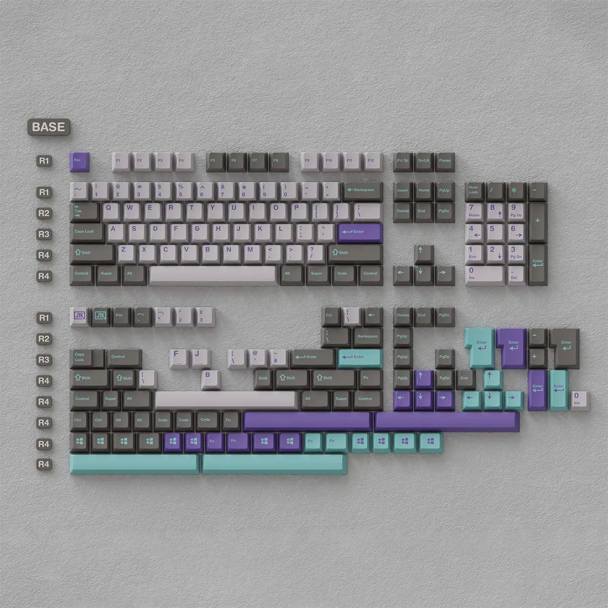 JTK Hyperfuse R2 Keycaps - Divinikey