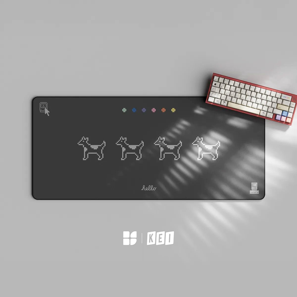 KBS Mac Color Deskmat - Divinikey