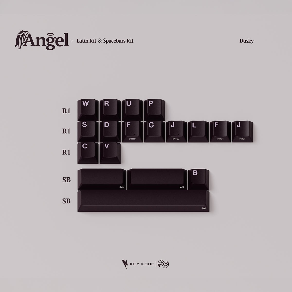 Keykobo Angel Keycaps - Divinikey