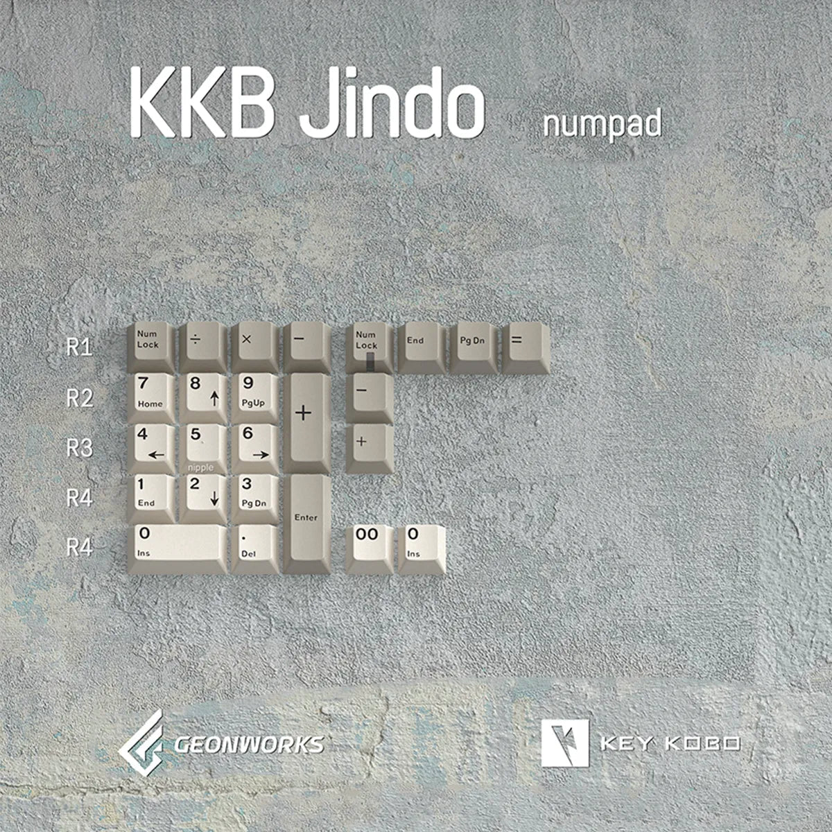 Keykobo Jindo Keycap Set - Divinikey