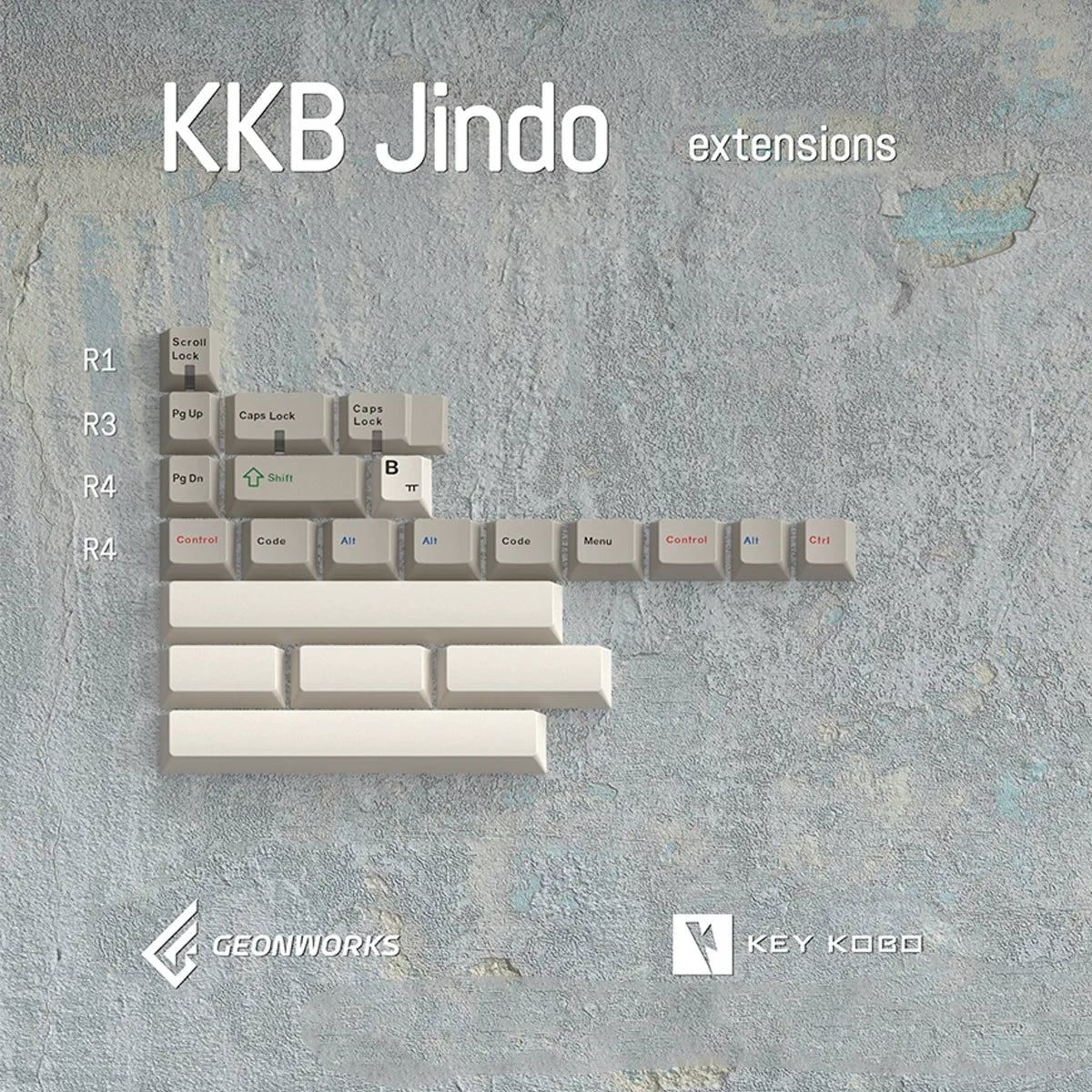 Keykobo Jindo Keycap Set - Divinikey