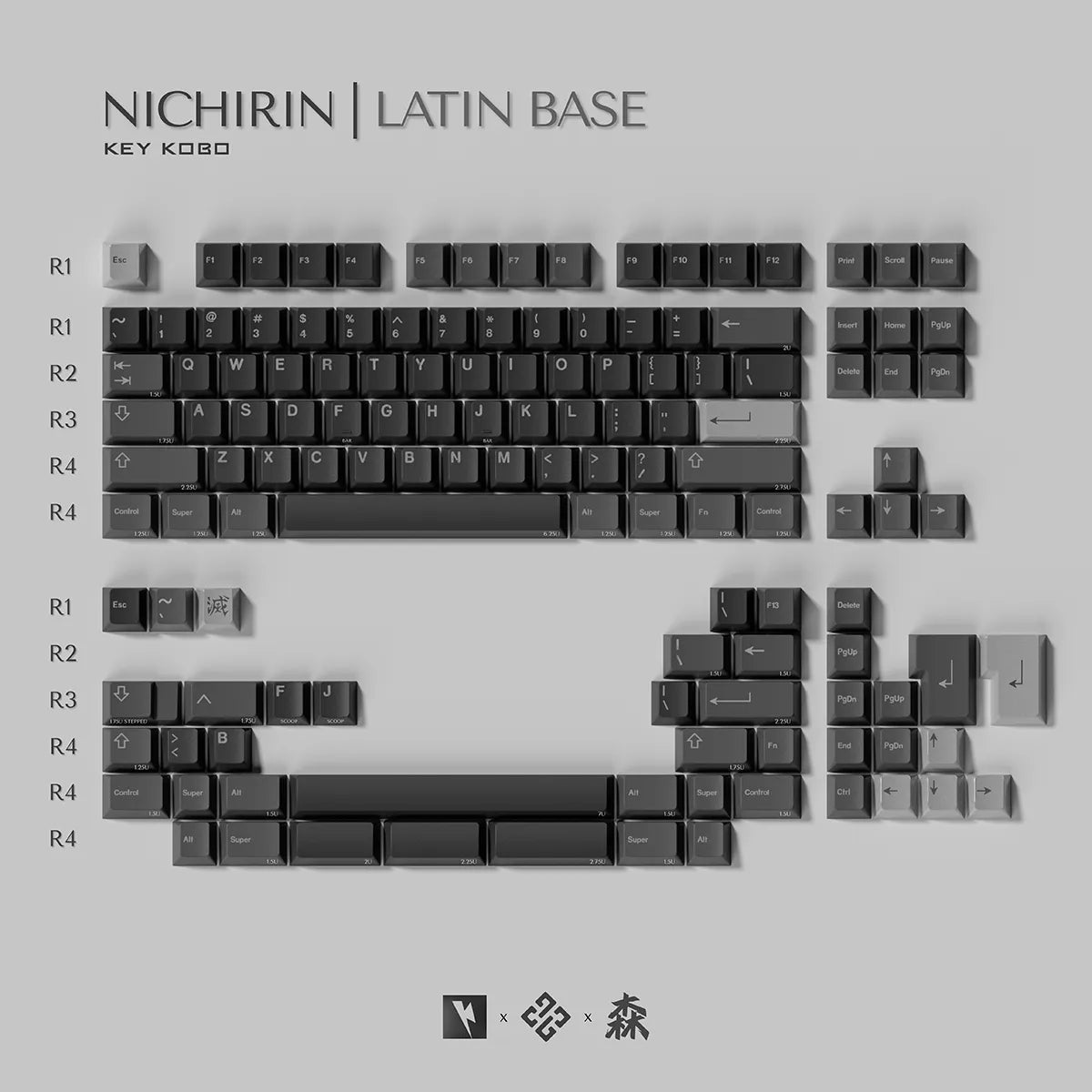 Keykobo Nichirin Keycaps - Divinikey