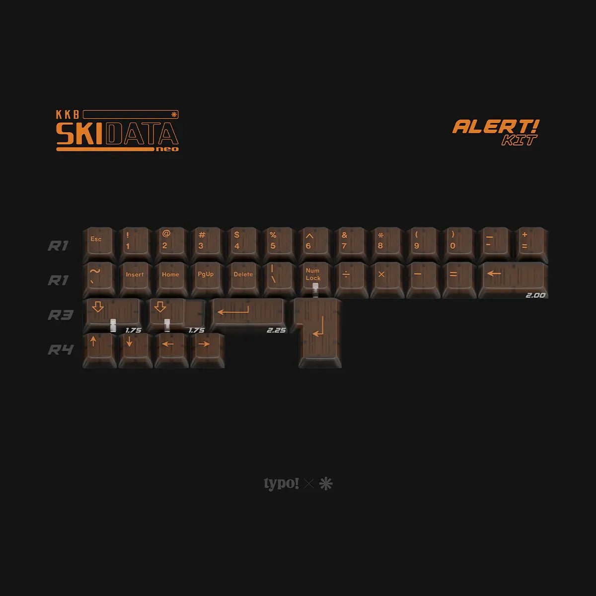 Keykobo Skidata Neo Keycap Set - Divinikey