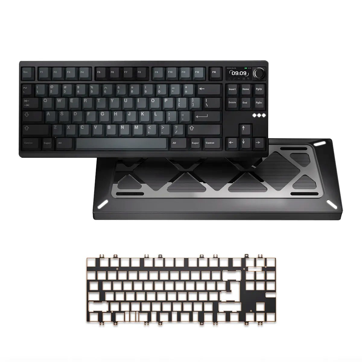 Meletrix Zoom DYNA TKL Keyboard - Gunmetal Gray - Divinikey