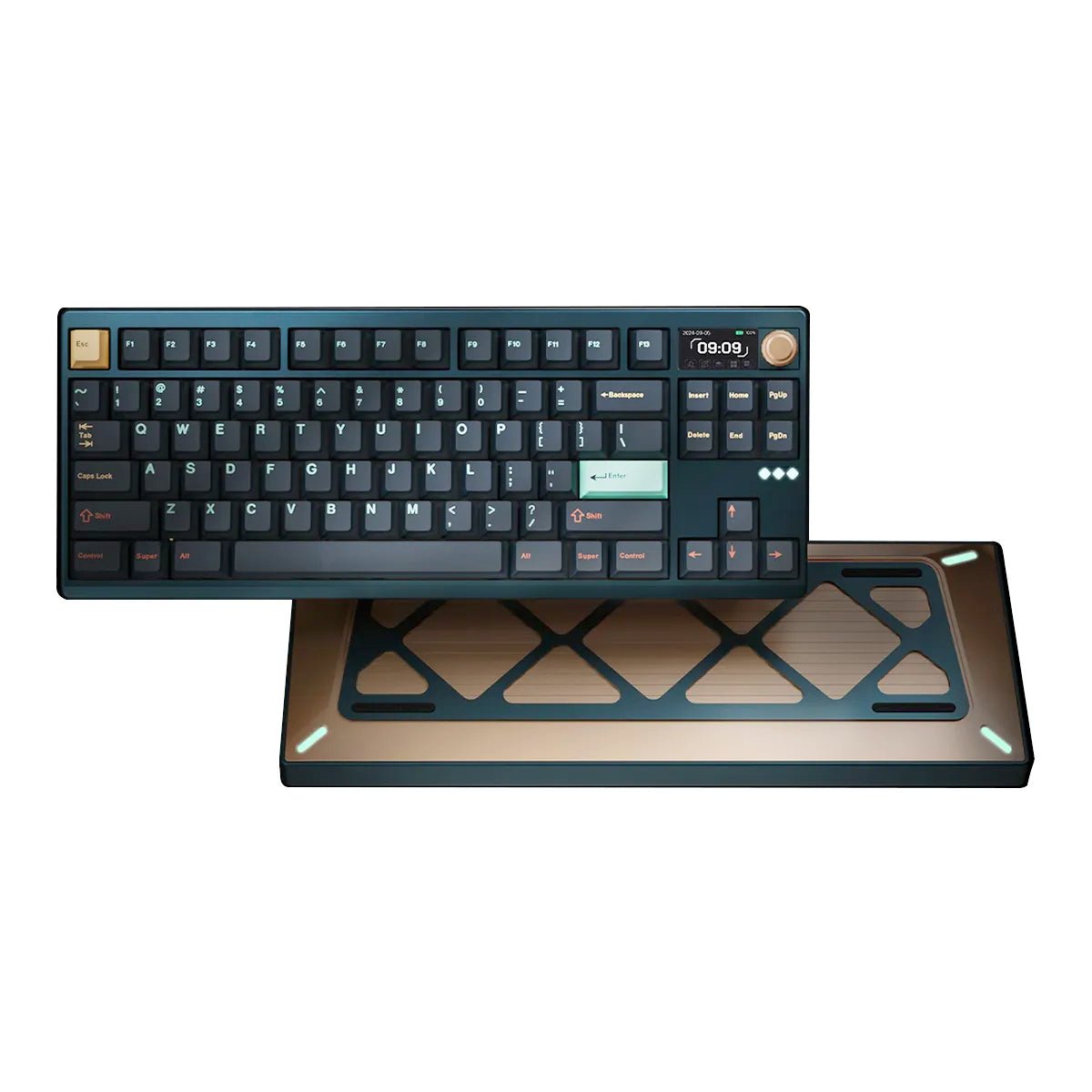 Meletrix Zoom DYNA TKL Keyboard - Ink Green - Divinikey