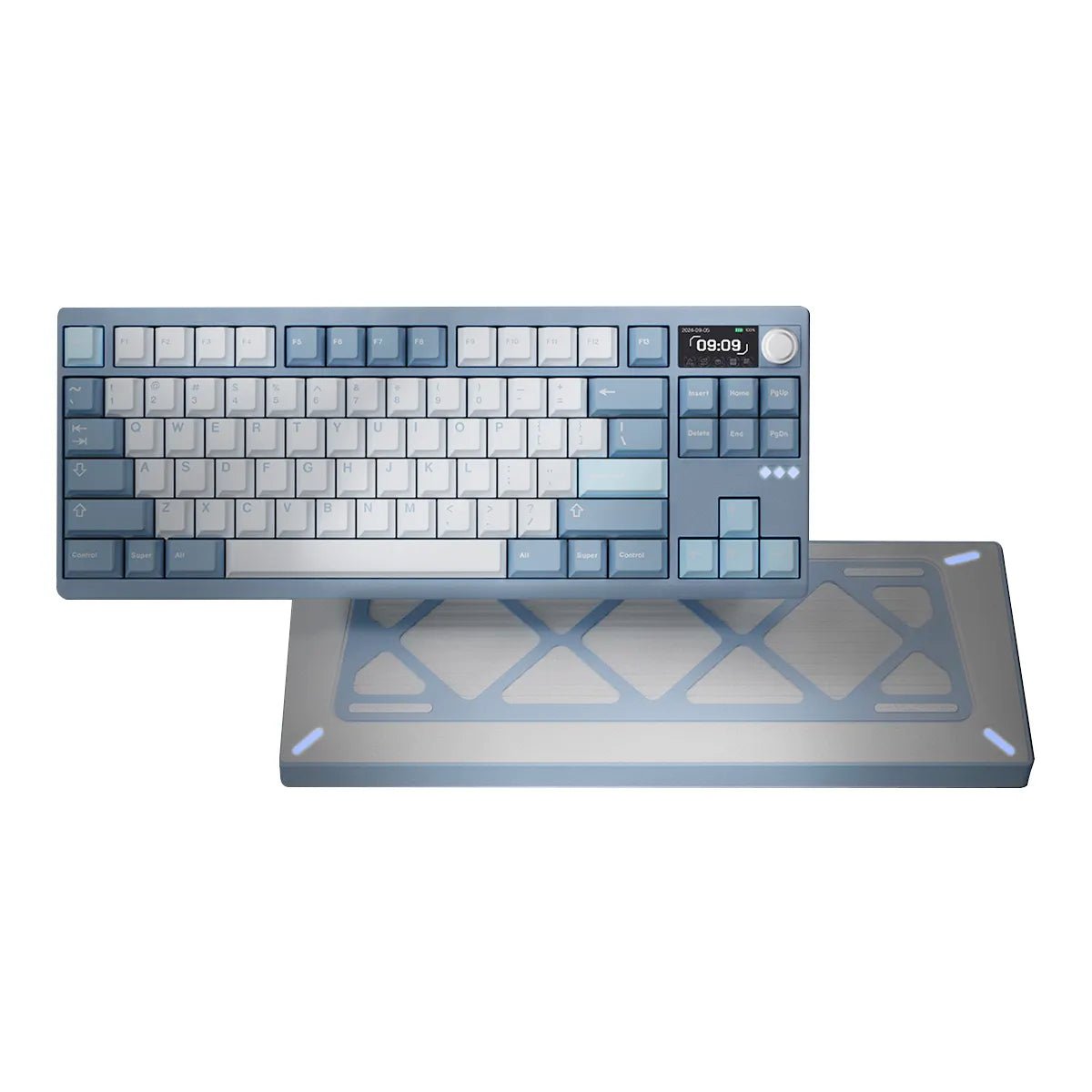 Meletrix Zoom DYNA TKL Keyboard - Sky Blue - Divinikey