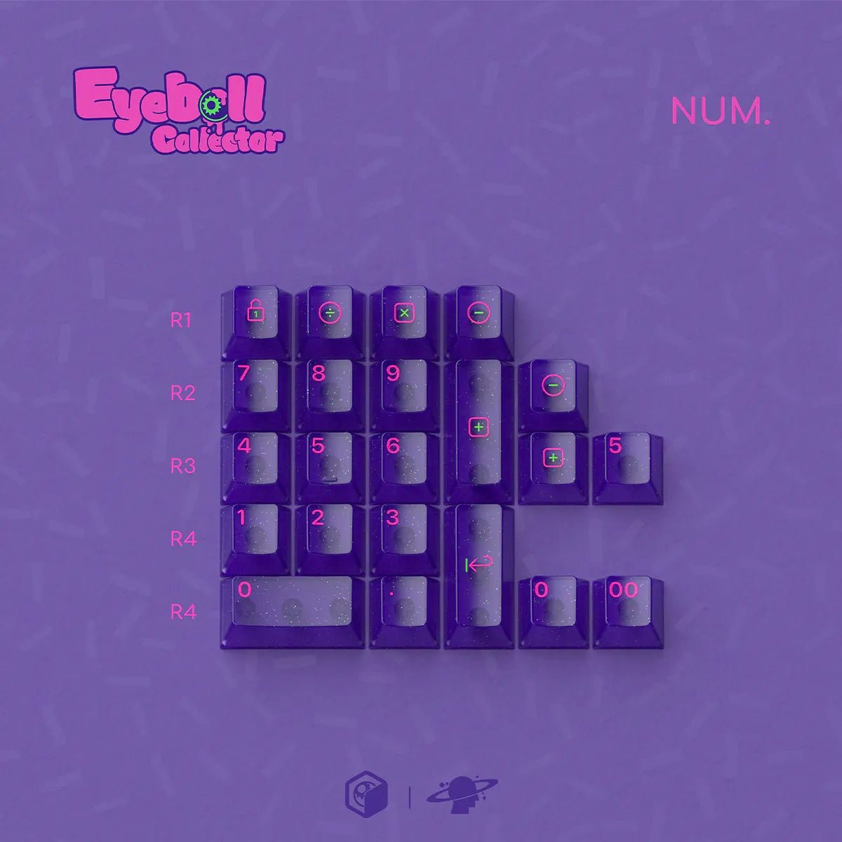 MW Eyeball Collector Keycaps - Divinikey