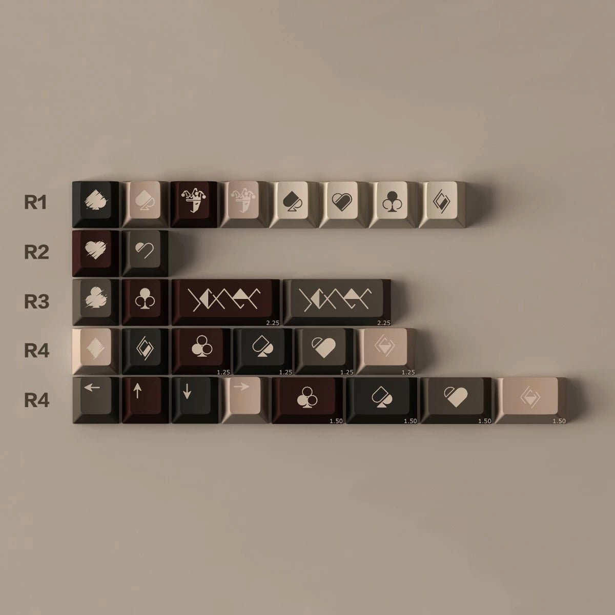 MW Poker Keycap Set - Divinikey