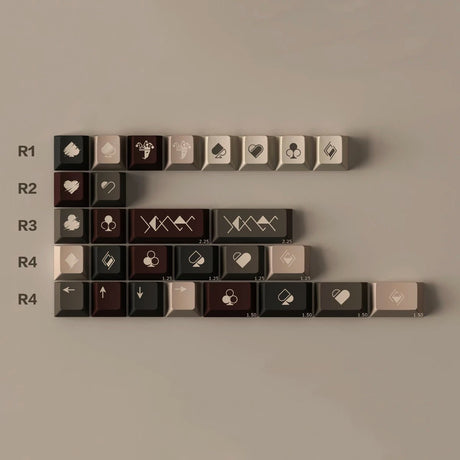 MW Poker Keycap Set - Divinikey