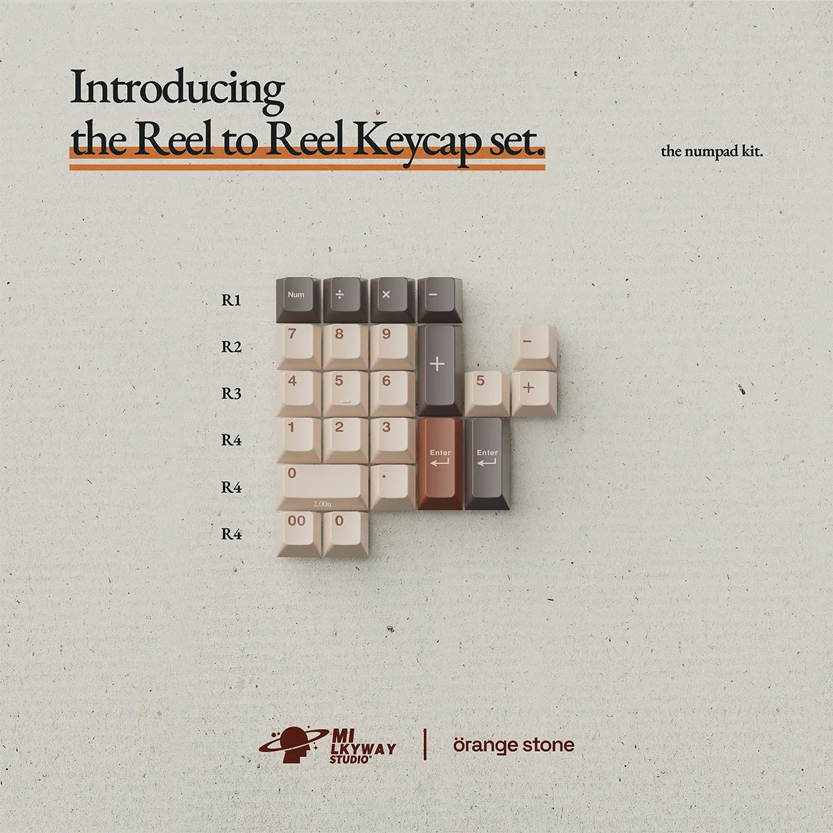 MW Reel to Reel Keycaps - Divinikey