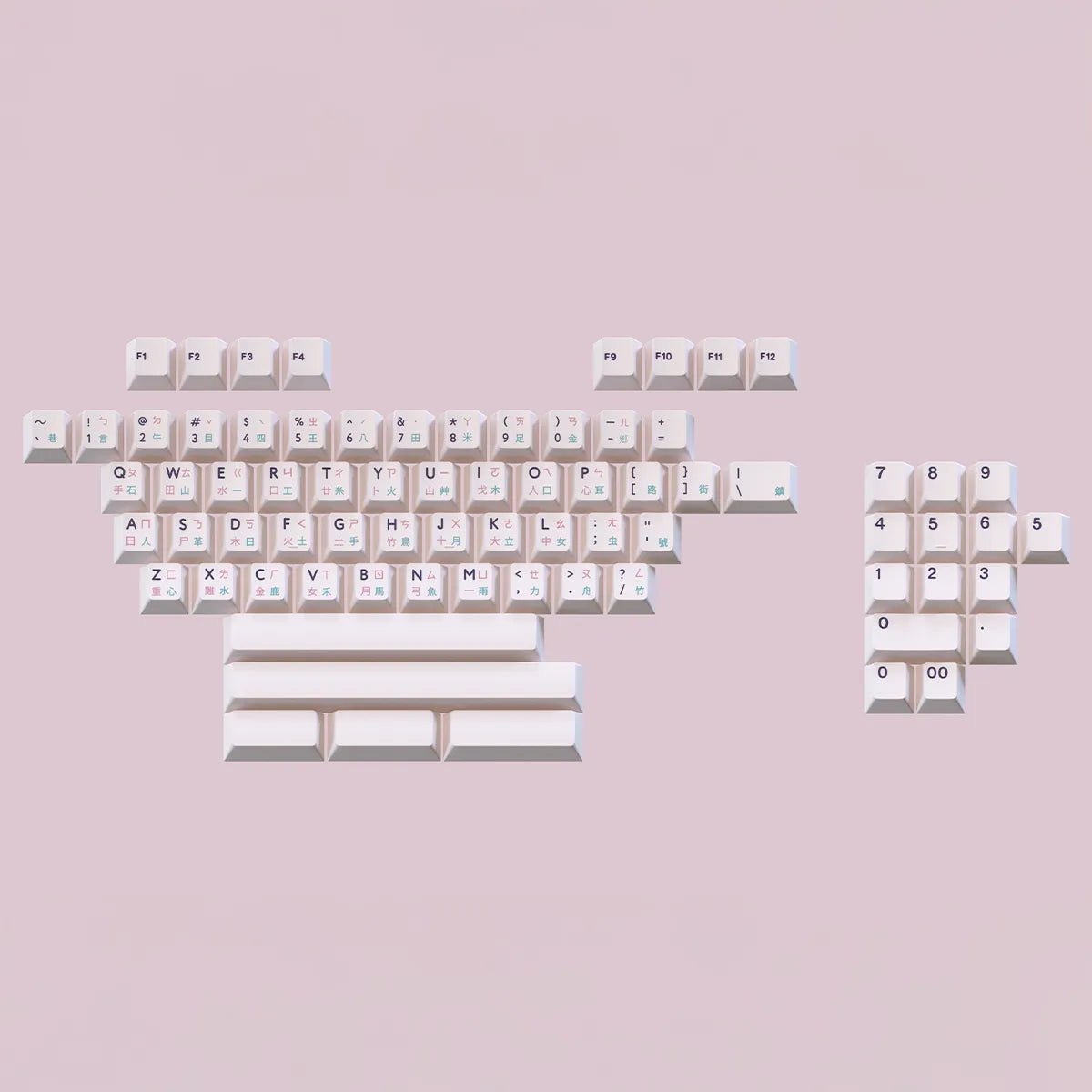 MW Stage Warrior Keycaps - Divinikey