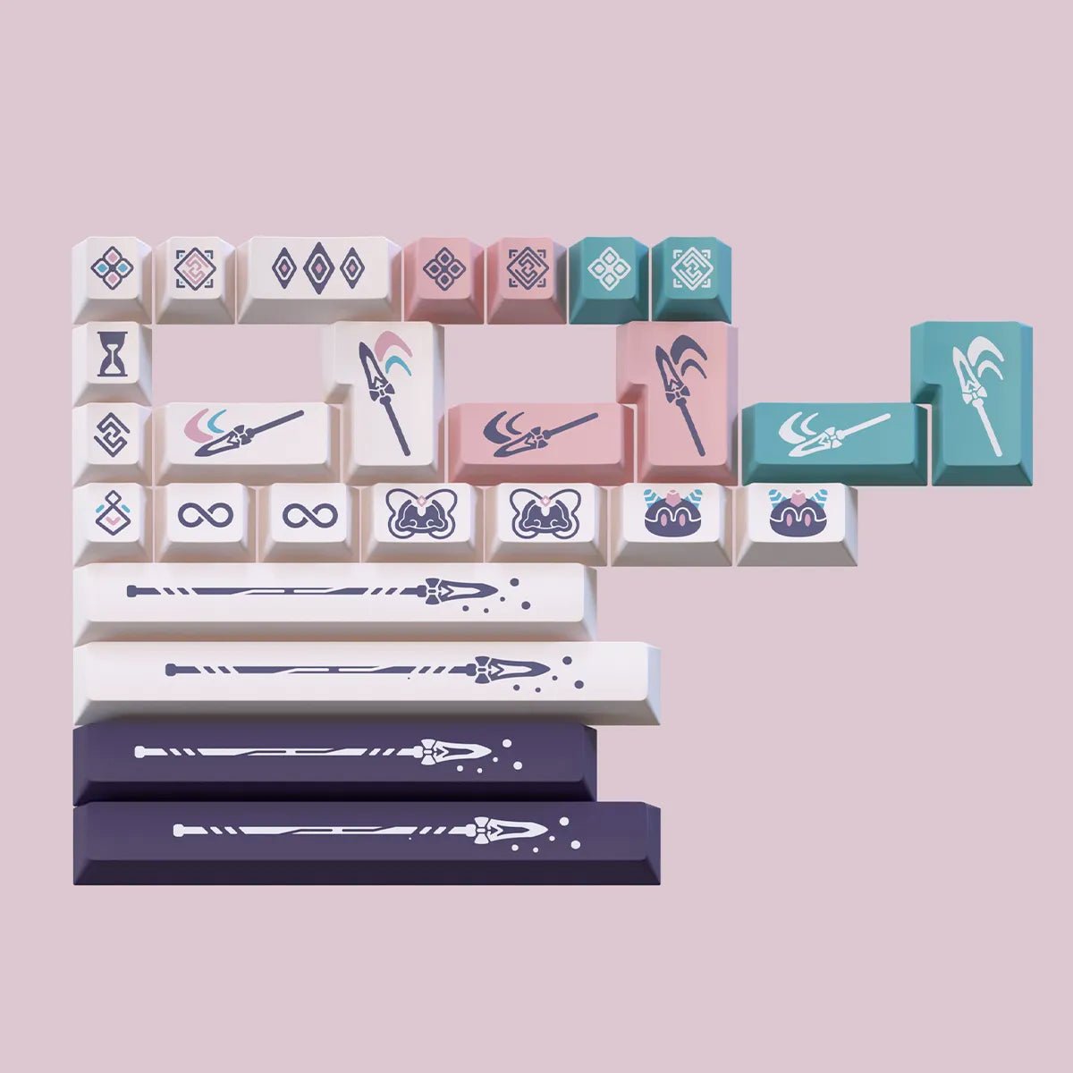 MW Stage Warrior Keycaps - Divinikey