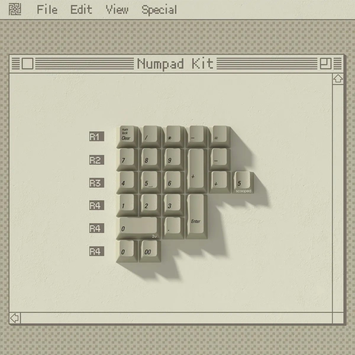 PBTfans 1984 R2 Keycaps - Divinikey