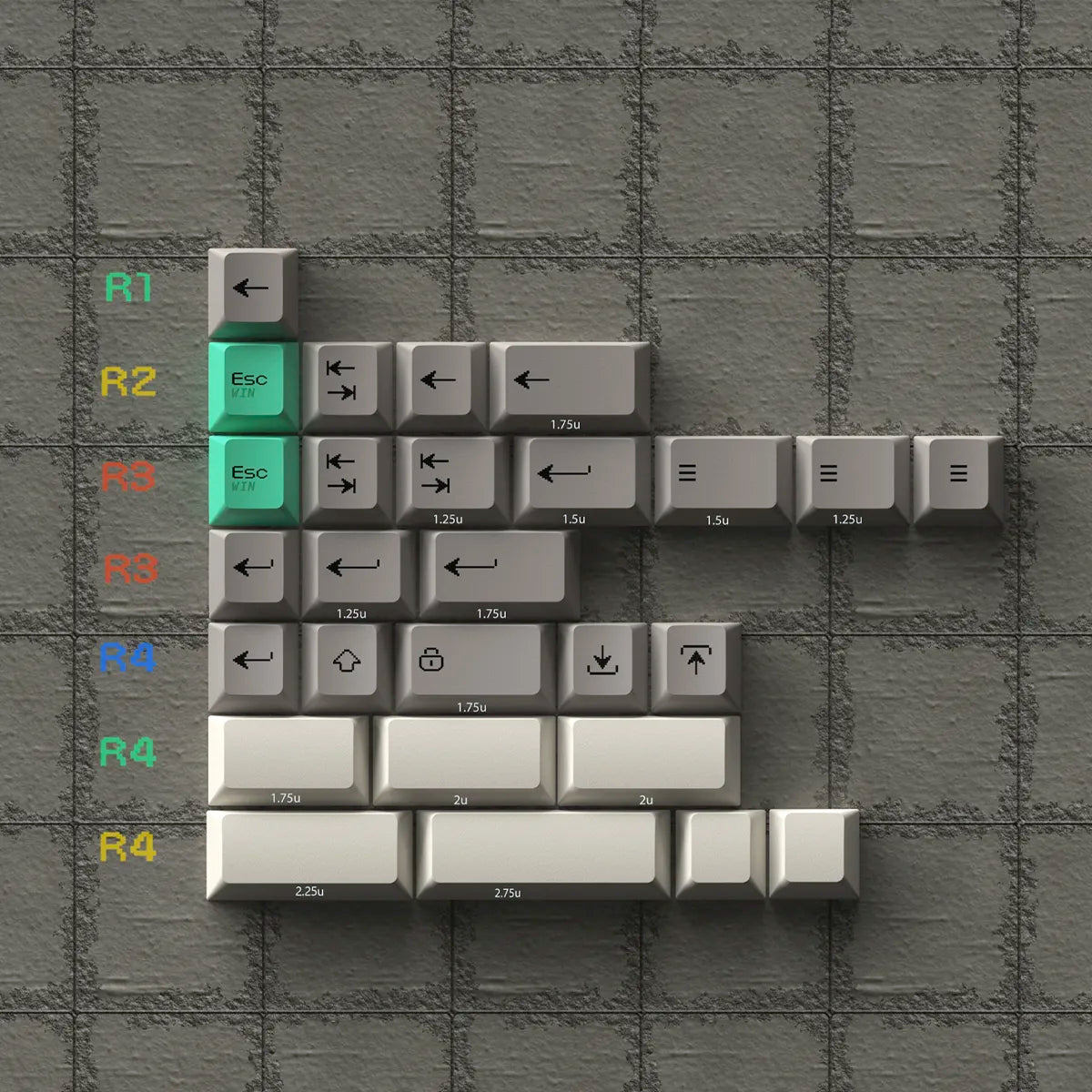 PBTfans Block Game Keycaps - Divinikey