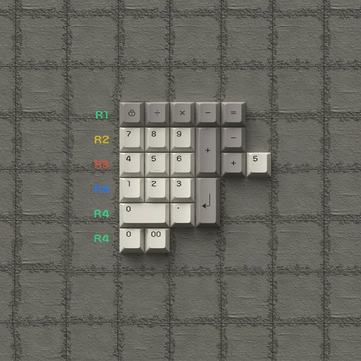 PBTfans Block Game Keycaps - Divinikey