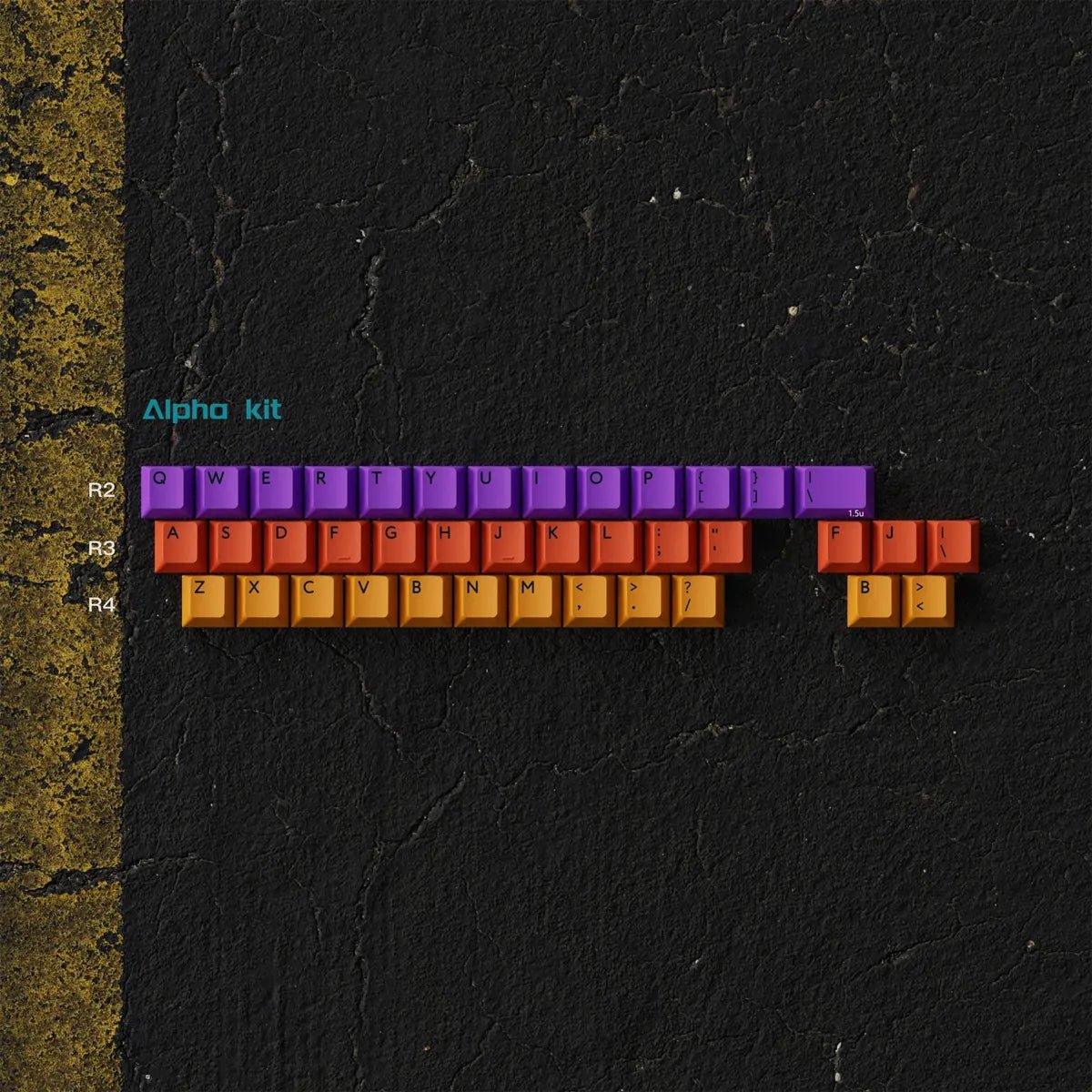 PBTfans Endurance Legacy Keycaps - Divinikey