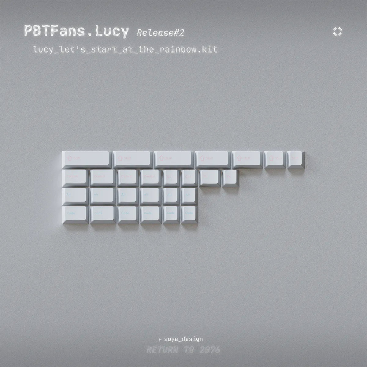 PBTfans Lucy R2 Keycap Set - Divinikey