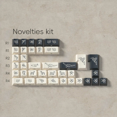 PBTfans Origami Keycaps - Divinikey