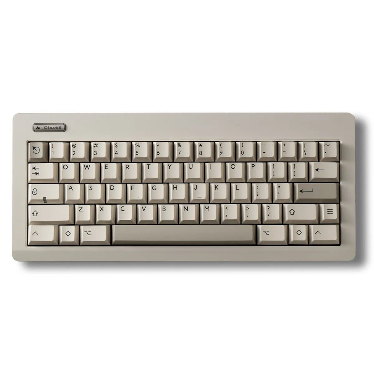 PBTfans Pastel Gray Keycaps - Divinikey