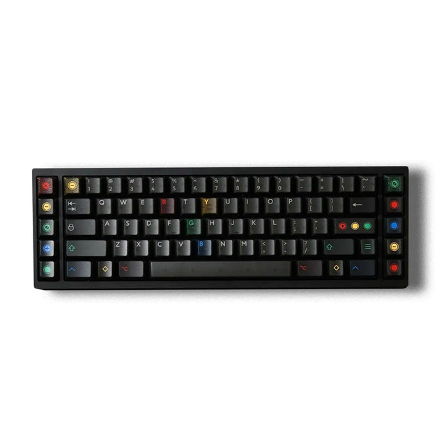 PBTfans Retro Dark Lights R2 Keycaps - Divinikey