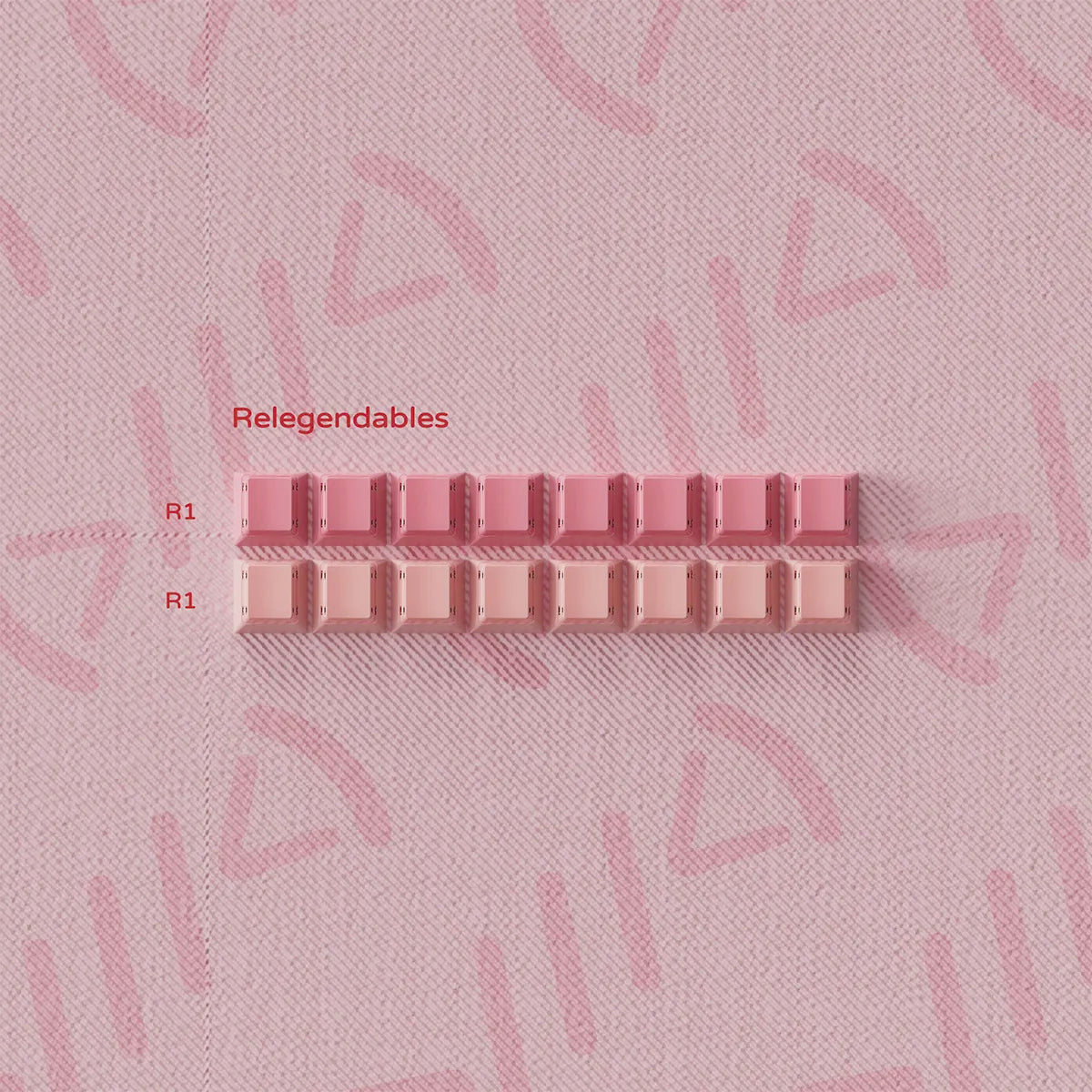 PBTfans Rim R2 Keycaps - Divinikey