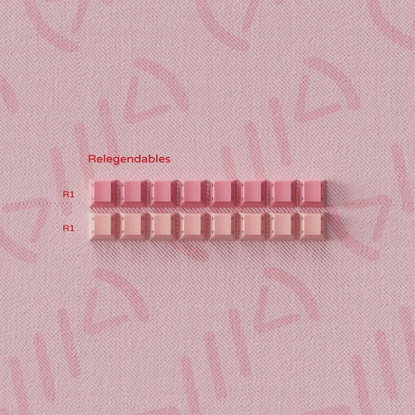 PBTfans Rim R2 Keycaps - Divinikey