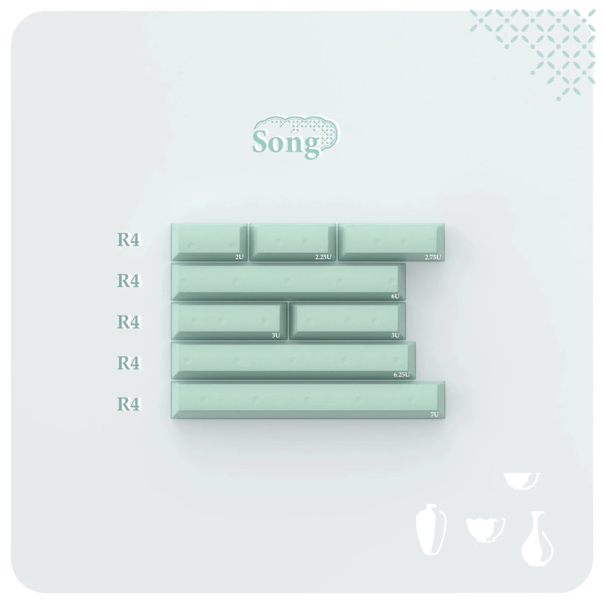 PBTfans Song Keycaps - Divinikey