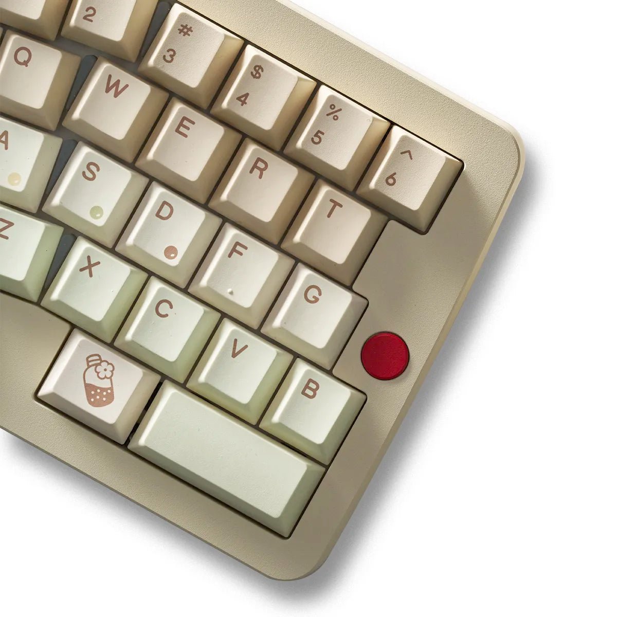 Qwertykeys Pearl Milk Tea Keycaps - Divinikey