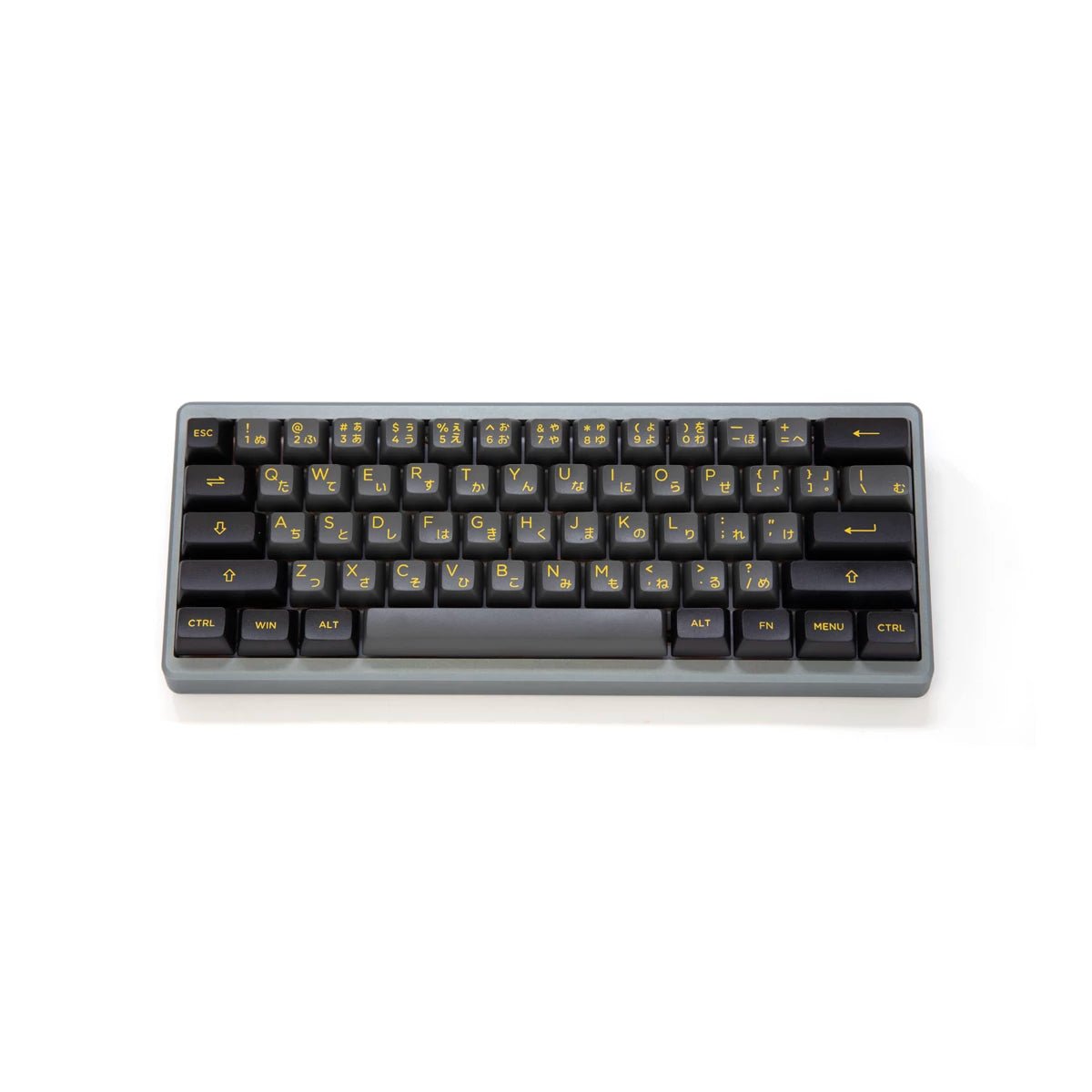 Akko Black & Gold Keycap Set Doubleshot PBT - Divinikey