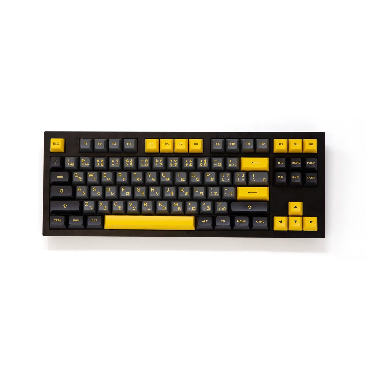 Akko Black & Gold Keycap Set Doubleshot PBT - Divinikey