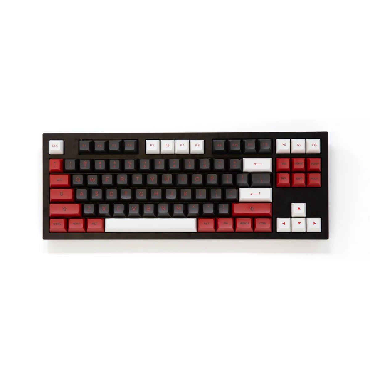Akko Bred Keycap Set Doubleshot PBT - Divinikey