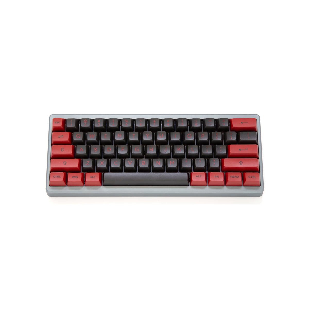 Akko Bred Keycap Set Doubleshot PBT - Divinikey