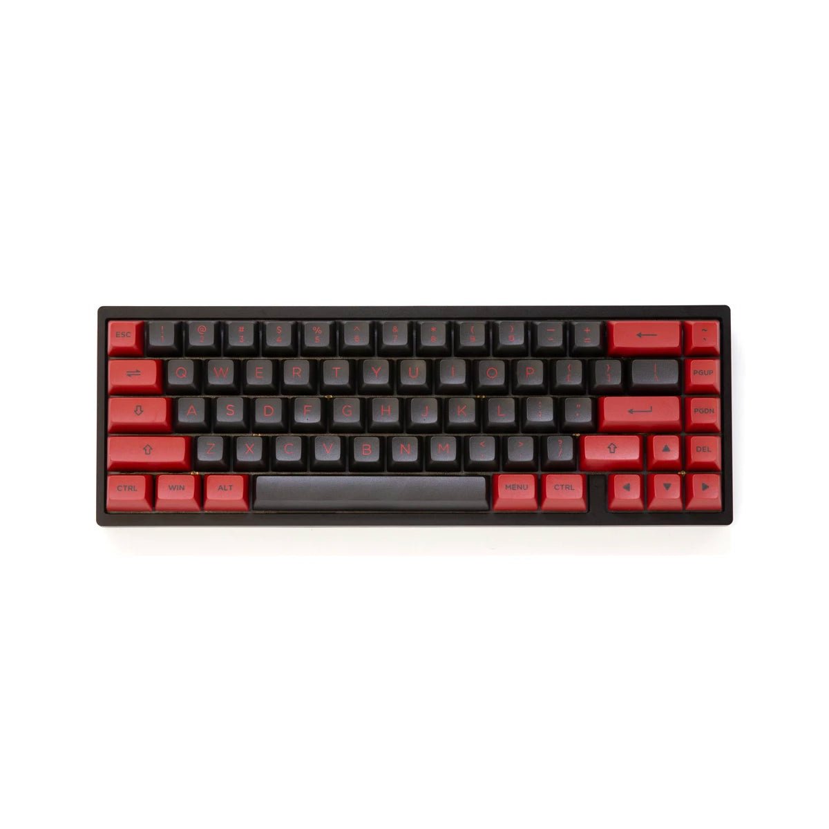 Akko Bred Keycap Set Doubleshot PBT - Divinikey