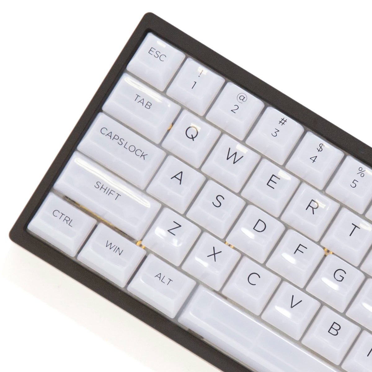 Akko Clear Keycap Set UV Polycarbonate - Divinikey