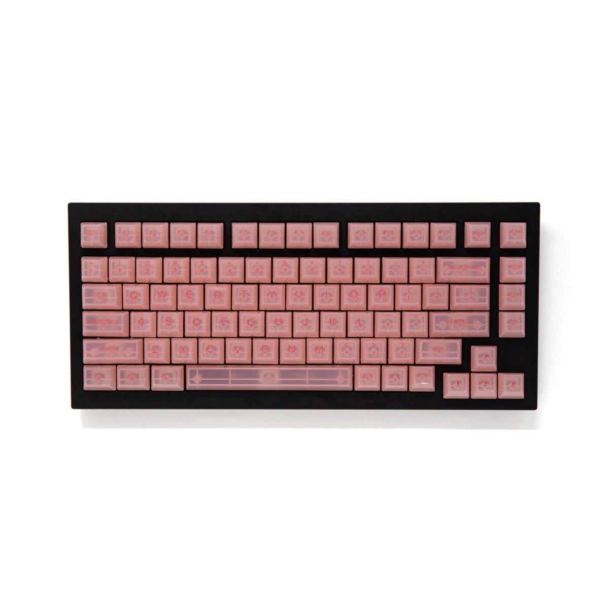 Akko Clear Keycap Set UV Polycarbonate - Divinikey