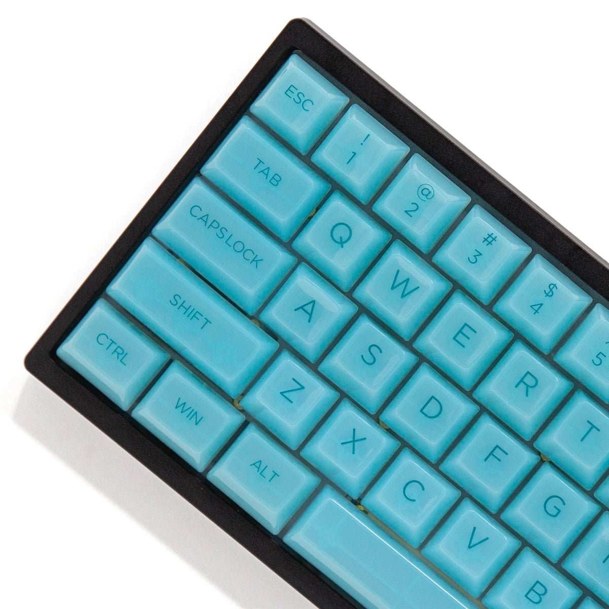 Akko Clear Keycap Set UV Polycarbonate - Divinikey