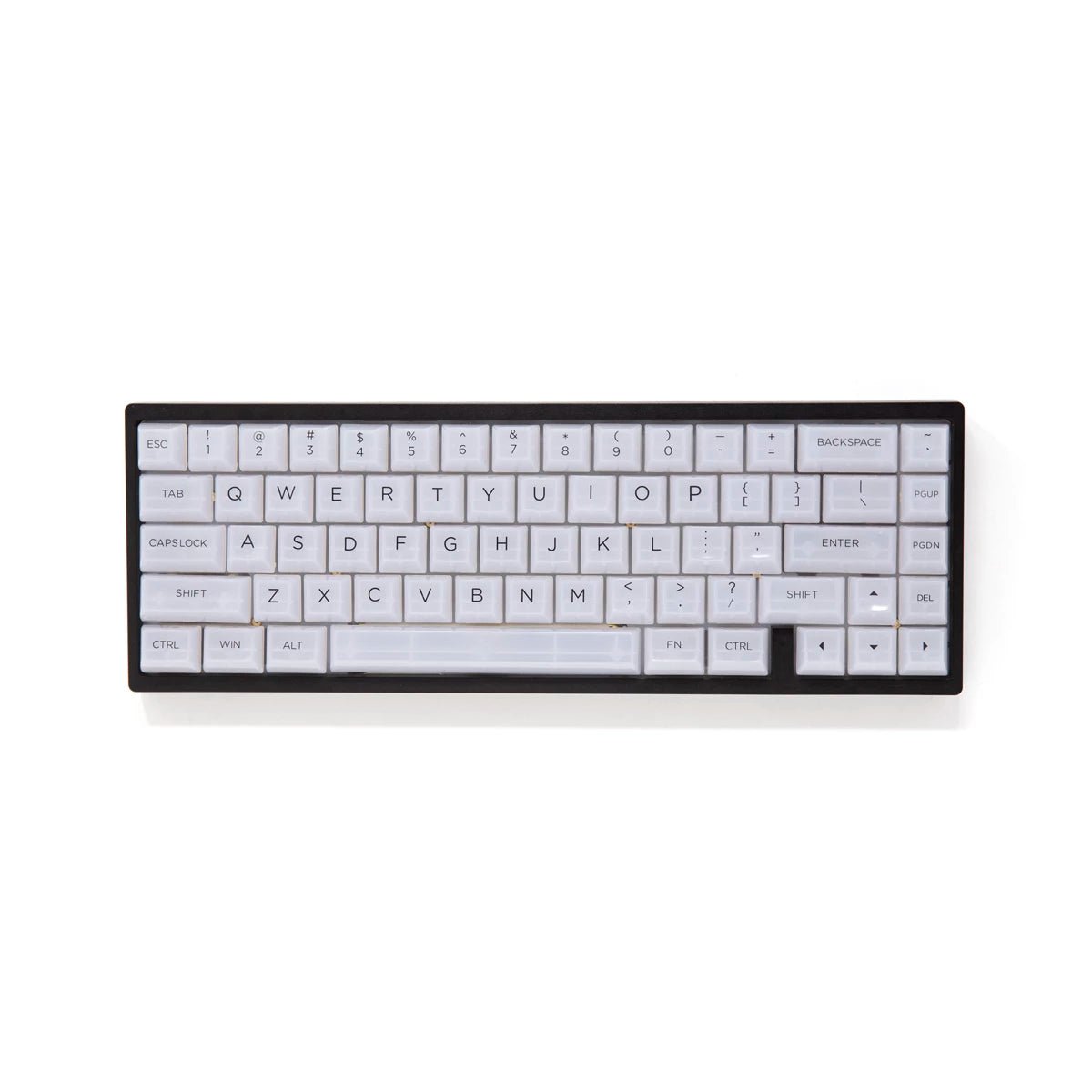 Akko Clear Keycap Set UV Polycarbonate - Divinikey