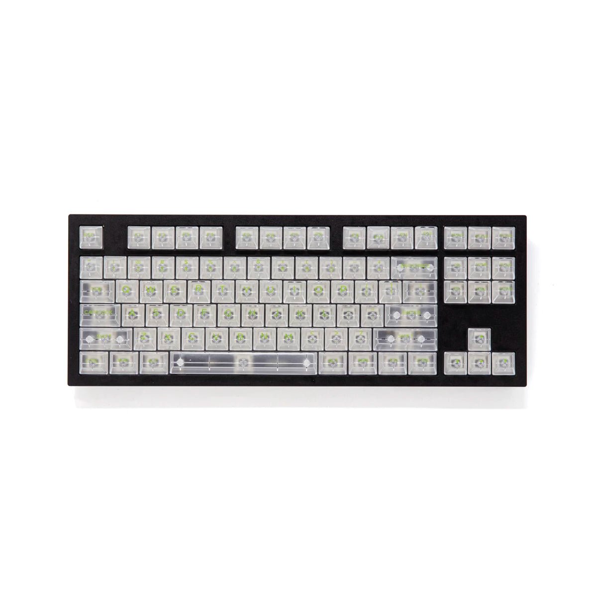Akko Clear Keycap Set UV Polycarbonate - Divinikey