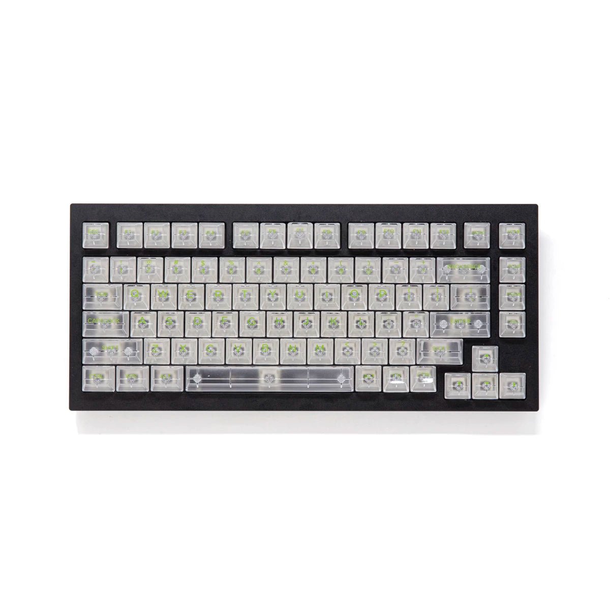 Akko Clear Keycap Set UV Polycarbonate - Divinikey