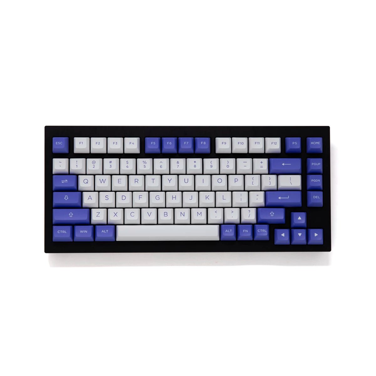 Akko Periwinkle Very Peri Keycap Set Doubleshot PBT - Divinikey